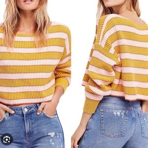Free People Stripped Sweater